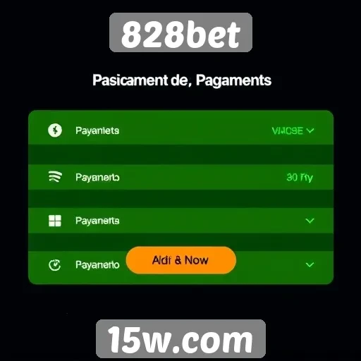 Metodologia de pagamento e retirada no 828bet